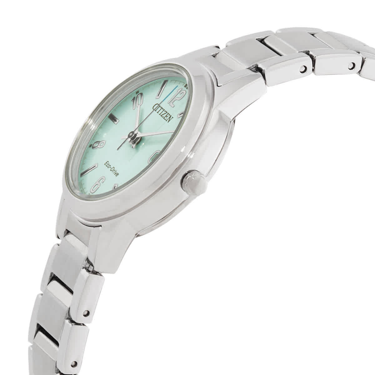 Citizen Lady Eco-Drive Green Dial Watch FE1241-71X