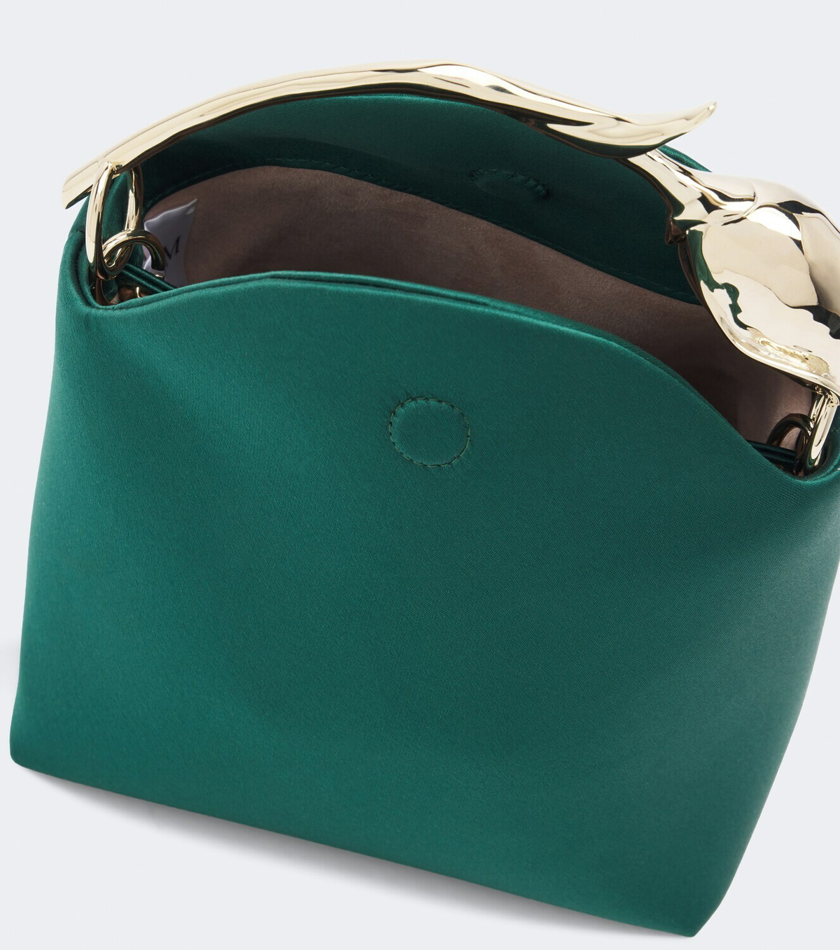 Erdem Bloom Mini satin top-handle bag