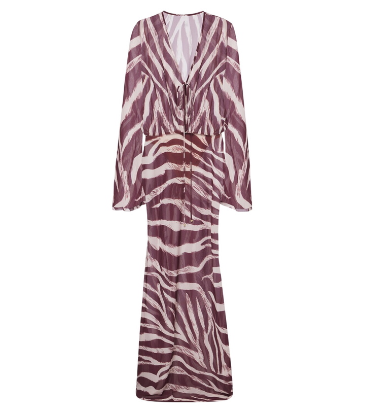 Photo: Bananhot Nema zebra-print maxi dress
