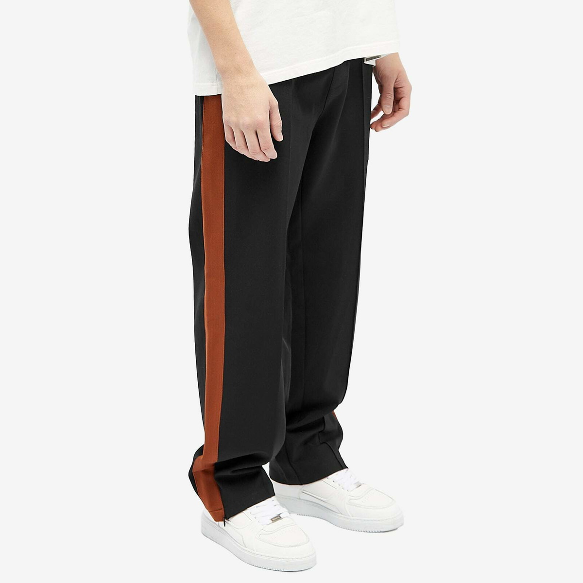 Represent Men's Initial Tracksuit Pant in Black Brown