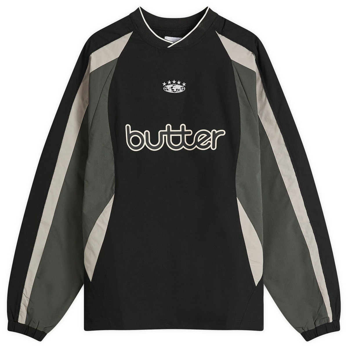Butter Goods Crown Crewneck Beige Mens Sweatshirt Butter Goods