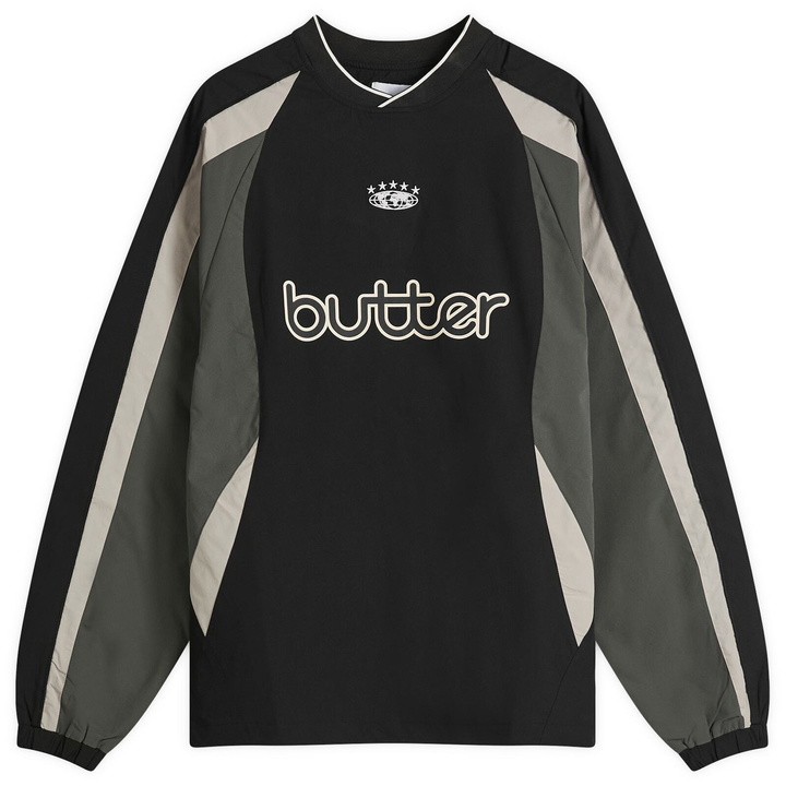 Photo: Butter Goods Men's Ridge Sport Crewneck in Black