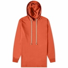 Rick Owens Men's Popover Hoody in Orange