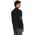 Givenchy Black Capricorn Dragon Logo Sweatshirt