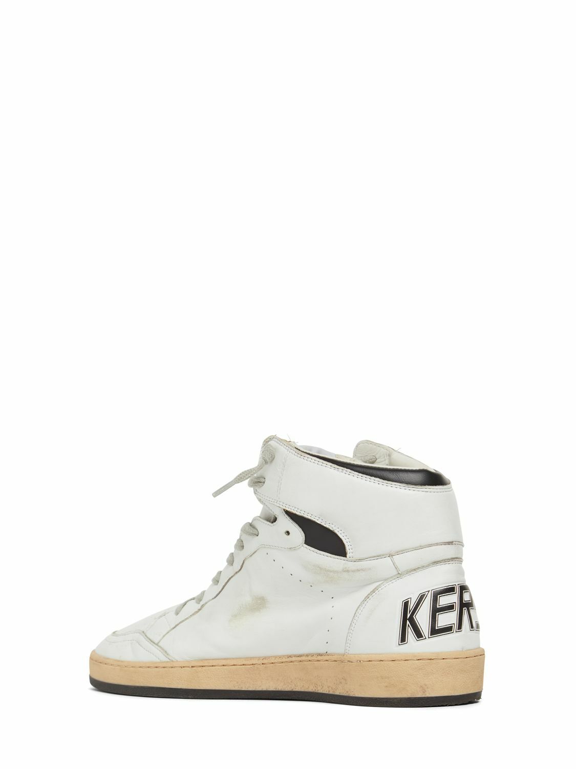 GOLDEN GOOSE - Sky Star Leather Sneakers