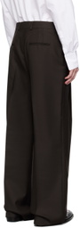 Mark Kenly Domino Tan Studio Brown Philip Trousers