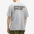 Neighborhood Men's 20 Printed T-Shirt in Grey