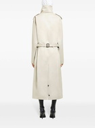 Courrèges Neutral Long Trench Coat