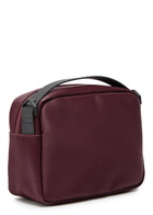 Rains Box Rubberised top Handle bag - Burgundy - One Size