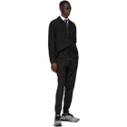 Z Zegna Black Merino Wash and Go Trousers