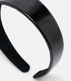 Jennifer Behr Cruz patent leather headband