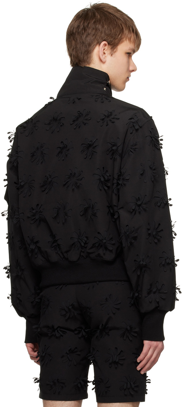 Juntae Kim SSENSE Exclusive Black Bomber Jacket