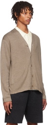 Theory Brown Cannes Cardigan