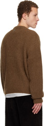 WOOYOUNGMI Tan Flower Mohair Sweater