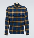 Gucci - Checked cotton shirt