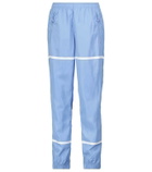 Adam Selman Sport Taped mid-rise trackpants