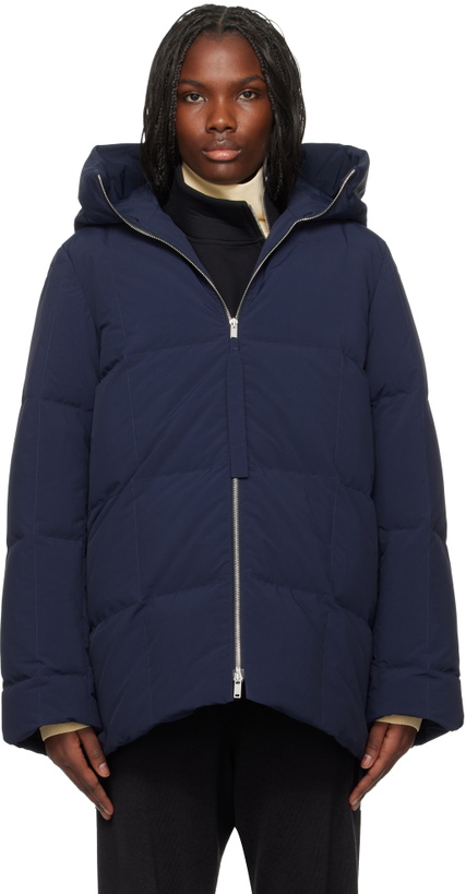 Photo: Jil Sander Navy Quilted Down Jacket