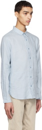 Vince Blue Patch Pocket Shirt