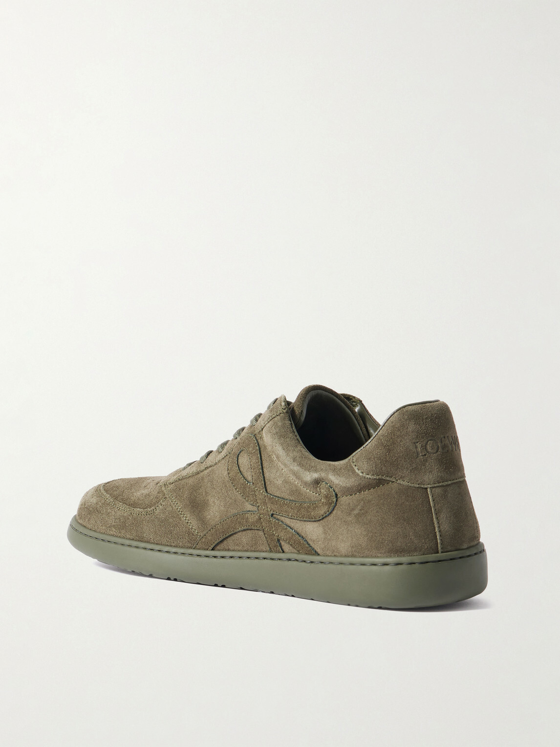 LOEWE - Jambo Suede Sneakers - Green