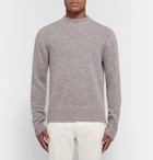 Our Legacy - Mélange Knitted Sweater - Men - Gray