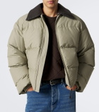Bottega Veneta Intrecciato cotton-blend down jacket
