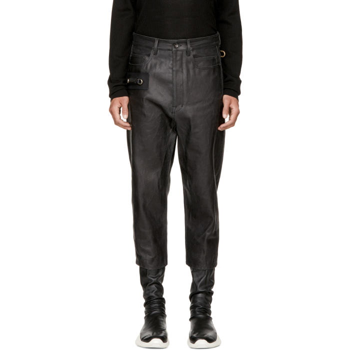 Photo: Rick Owens Black Keyring Astaire Jeans 