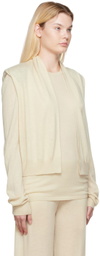 Frenckenberger Off-White Mini Max Cardigan