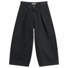 YMC Women's Deadbeat Denim Trousers in Charcoal