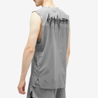 Y-3 Men's Run Tank Top in Ch Solid Grey