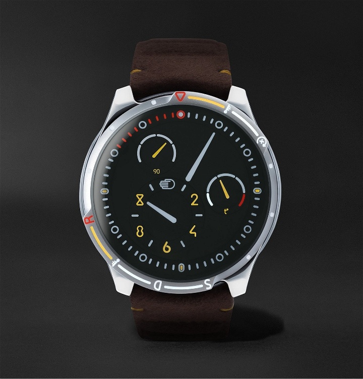 Photo: Ressence - Type 5X Limited Edition Automatic 46mm Titanium and Rubber Watch - Black