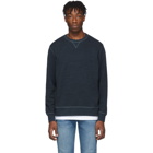 Levis Made and Crafted Blue Heather Crewneck Sweatshirt