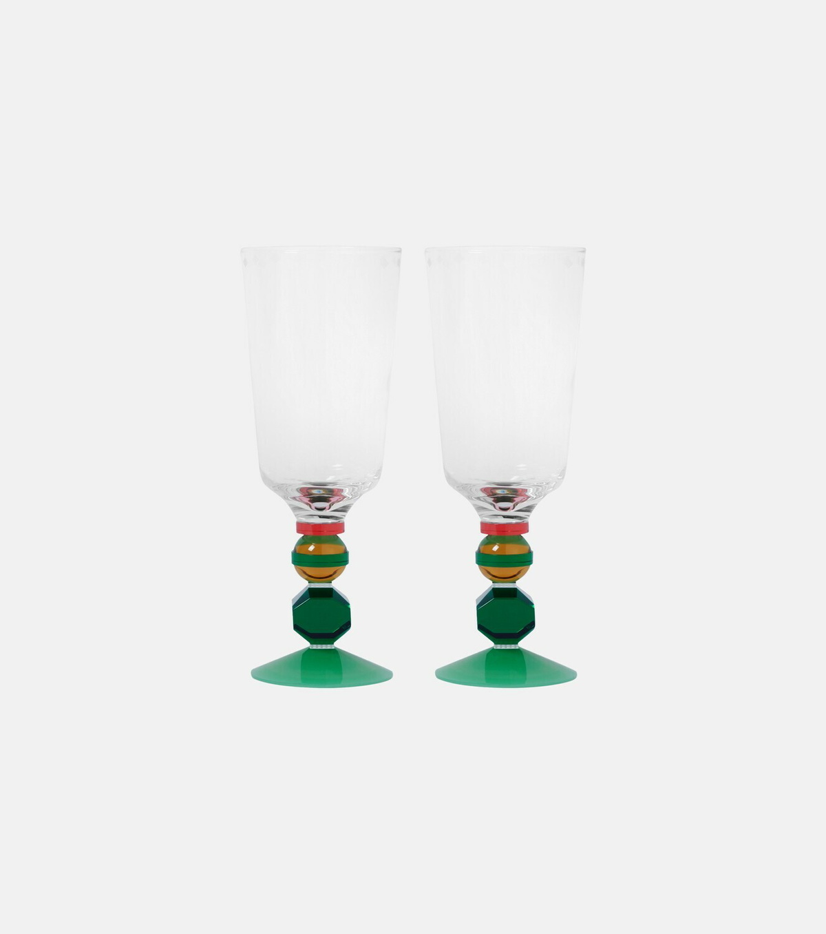 Reflections Copenhagen - Mayfair set of 2 tall crystal glasses