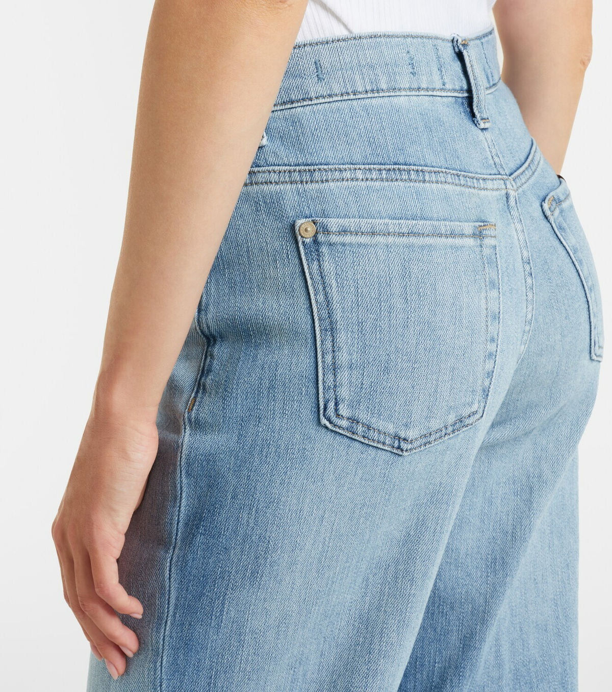 7 For All Mankind Stovepipe straight jeans