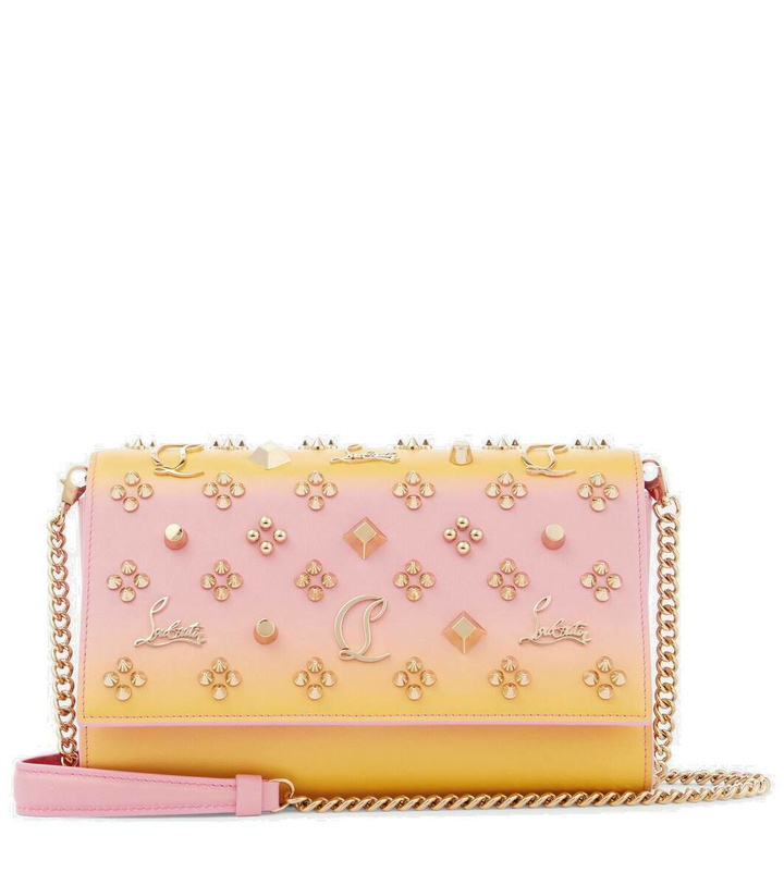 Photo: Christian Louboutin Paloma embellished leather clutch