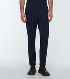 Ami Paris Striped wool gabardine suit pants