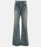 Balenciaga Mid-rise flared jeans