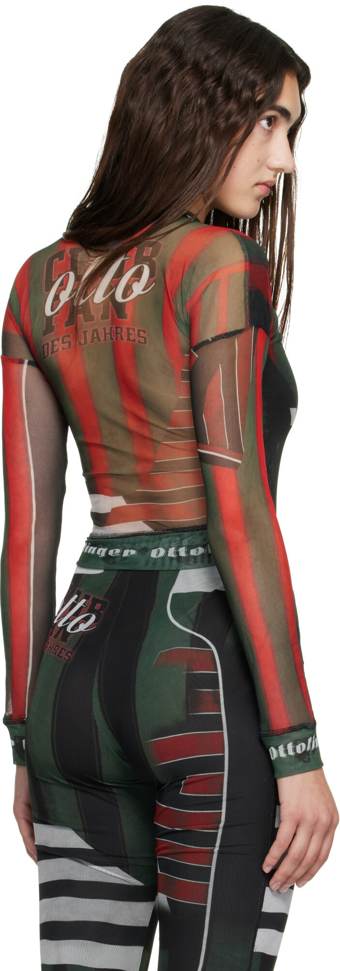 Ottolinger Multicolor Mesh Longsleeve T-shirt