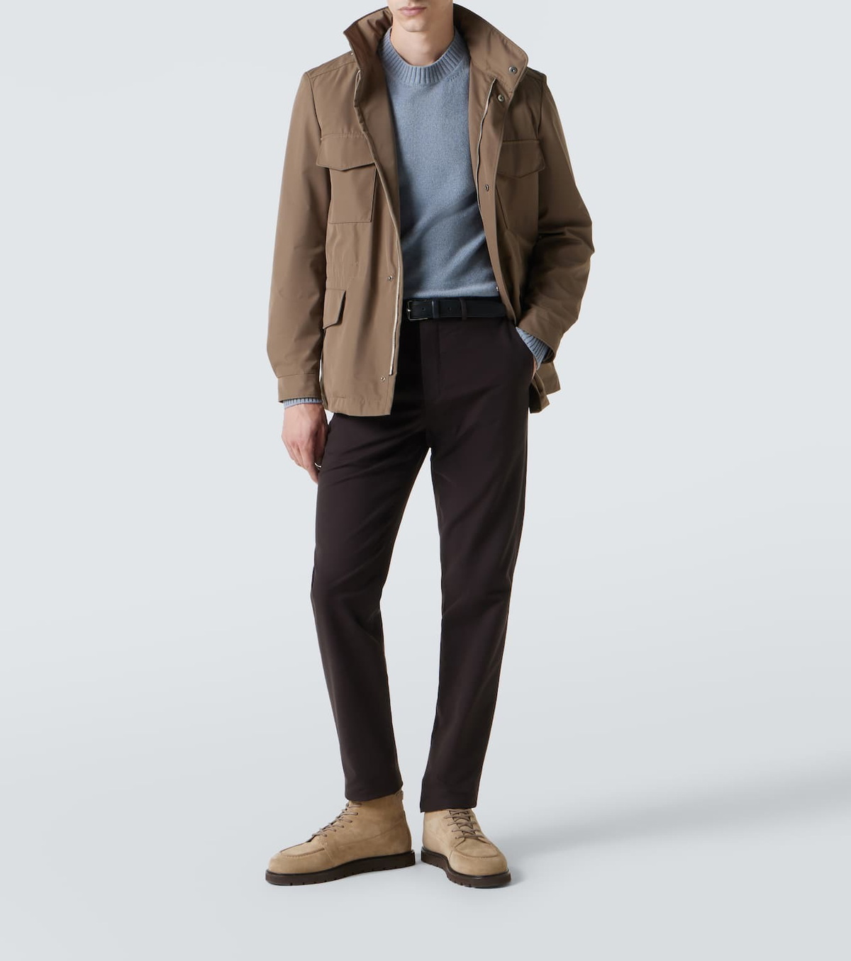 Loro Piana Carlo cotton-blend chinos