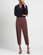 Alessia Santi Womens Pants Burgundy