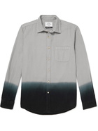 Portuguese Flannel - Dip-Dyed Cotton-Flannel Shirt - Gray