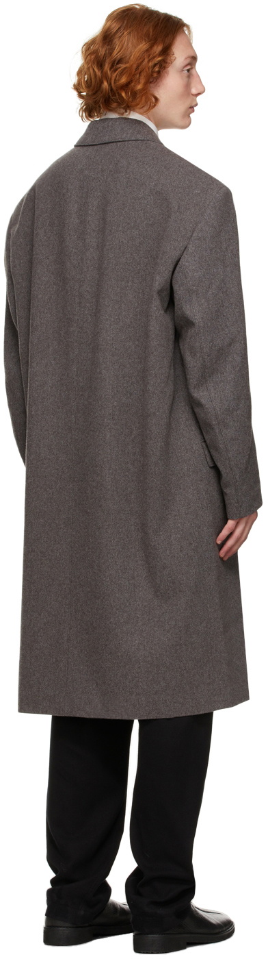 Lemaire Grey Wool Suit Coat Lemaire