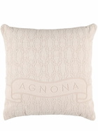 AGNONA - Logo Cushion