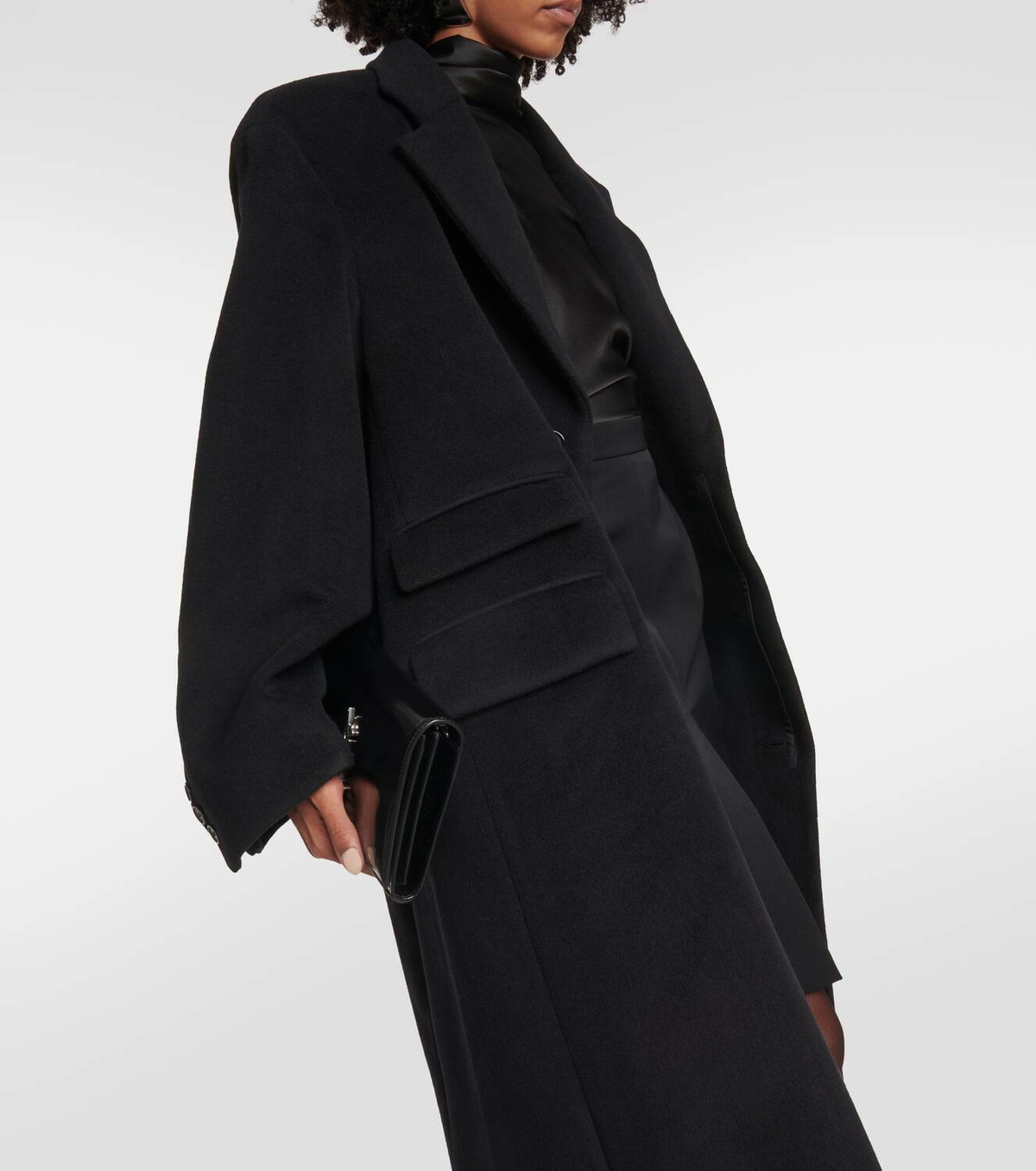 Saint Laurent Oversized wool coat Saint Laurent