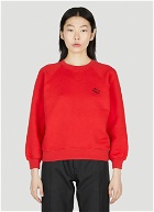 Meryll Rogge - Shrunken Sweatshirt in Red