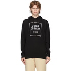 Opening Ceremony Black Wool Logo Hoodie