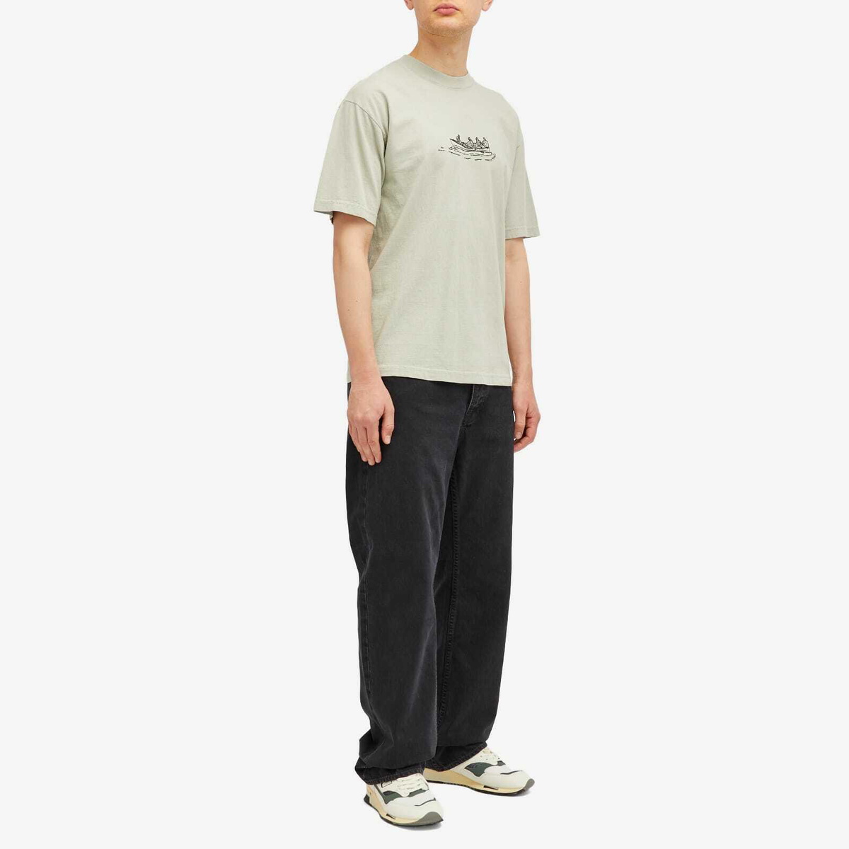 Adsum Men's Canoe T-Shirt in Green