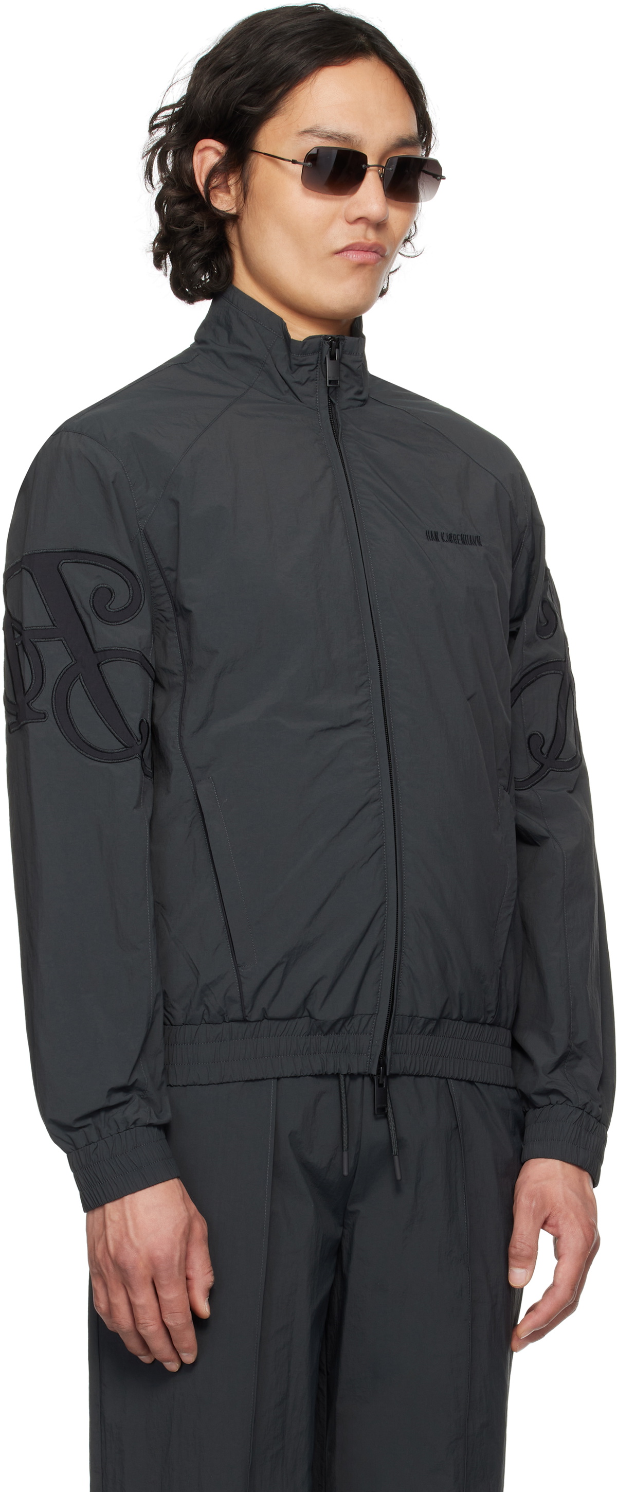 Han Kjobenhavn Black Regular Track Jacket