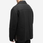 Dries Van Noten Men's Valko Wool Overshirt in Black