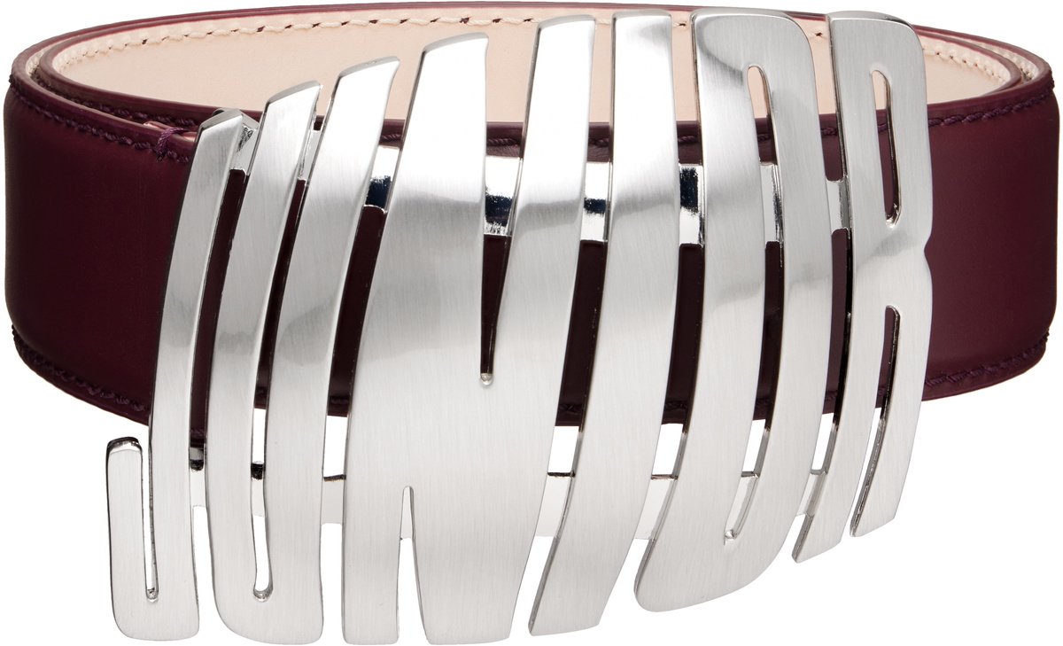 Jean Paul Gaultier - JPG Calligraphy chainlink belt Jean Paul Gaultier