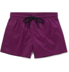 Vilebrequin - Man Short-Length Swim Shorts - Purple